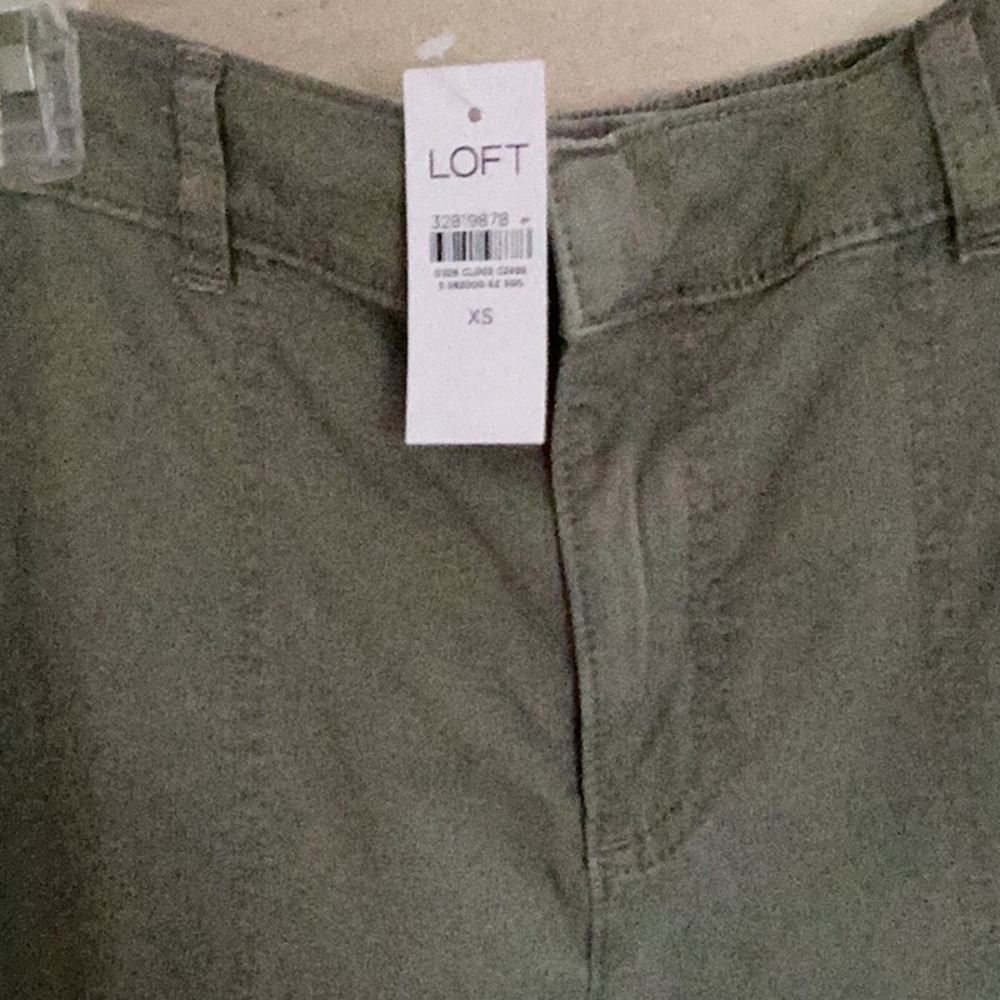 Loft cotton Twill Joggers NWT